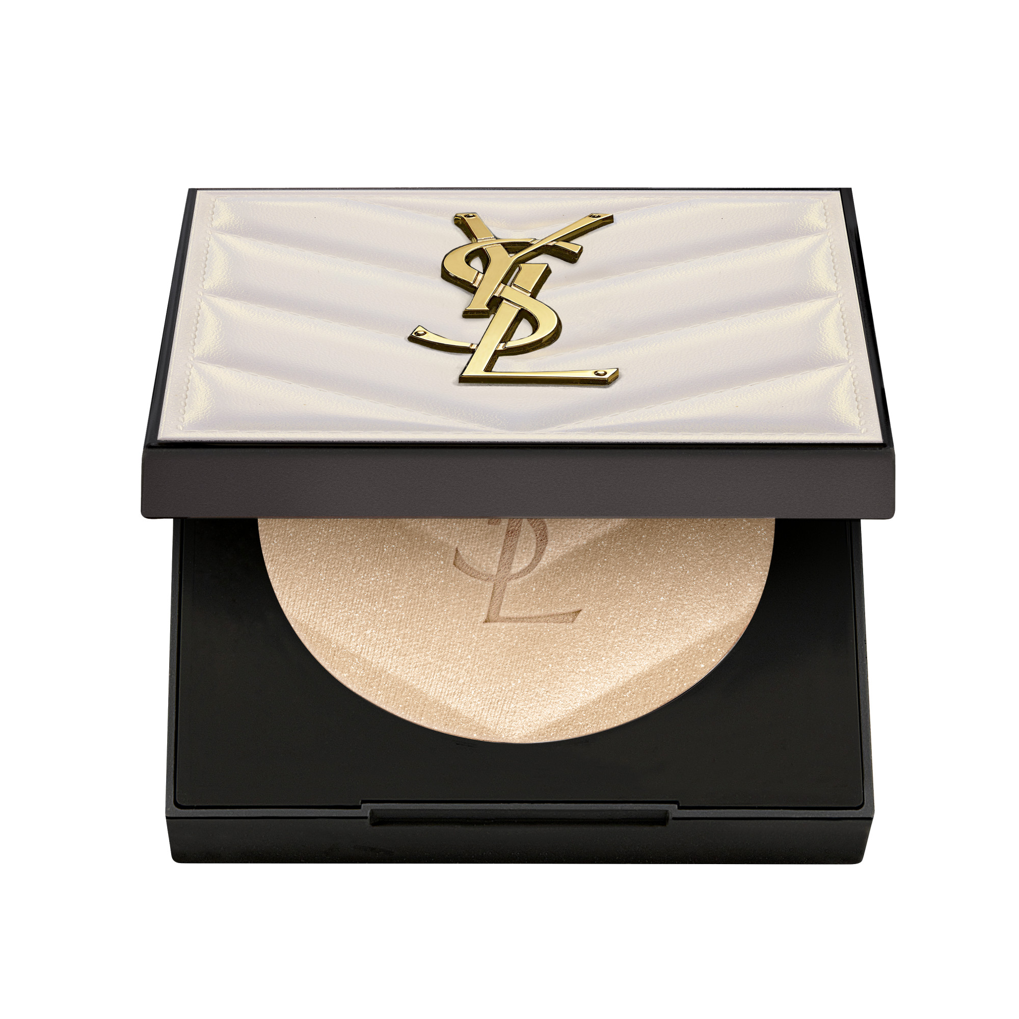 YSL Beauty Hyper Luminize Ultra-Creamy Powder Highlighter | Shade: 2 - Hypnotic Honey